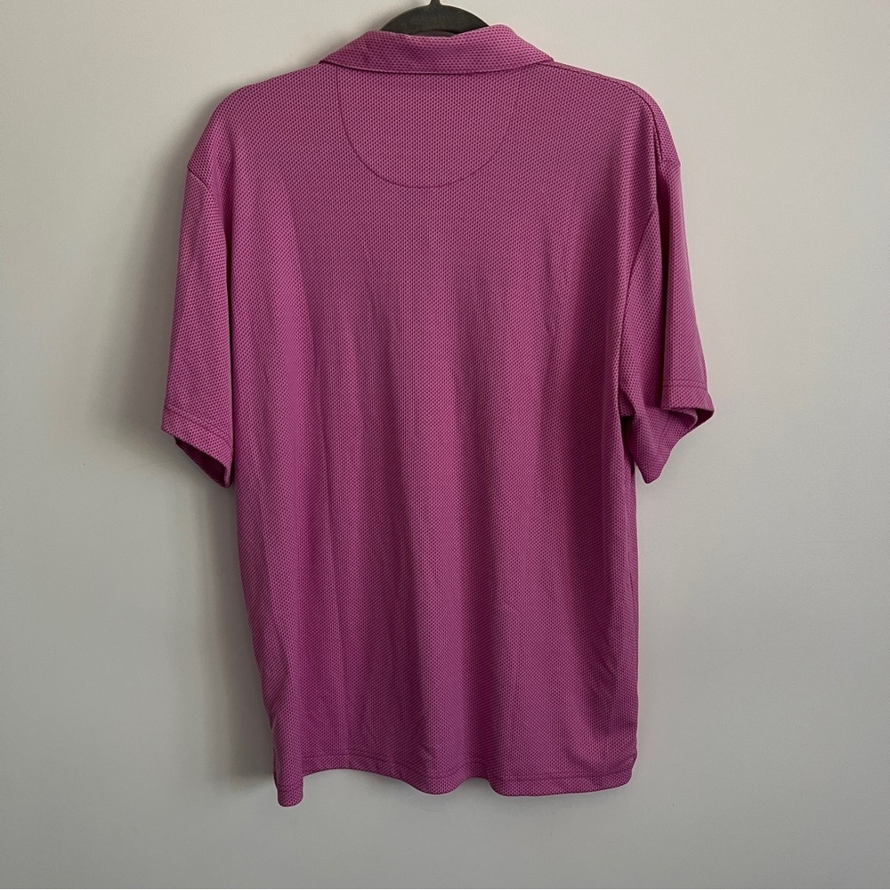 Ben Hogan Performance Pink Golf Polo Shirt-Men’s Size Large - Picture 3 of 4